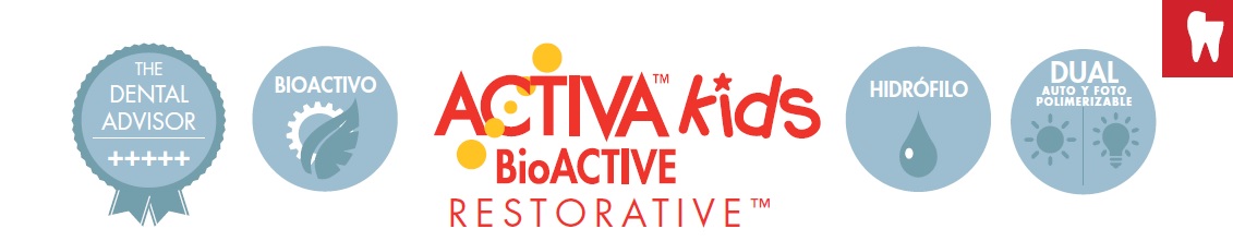 ACTIVA KIDS BIOACTIVE RESTAURACION PULPDENT