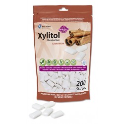 Bolsa cierre zip Chicles Xylitol Miradent sabor Canela 200 uds