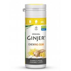 GINJER Chicles  Jengibre-Limón bote 30 gr