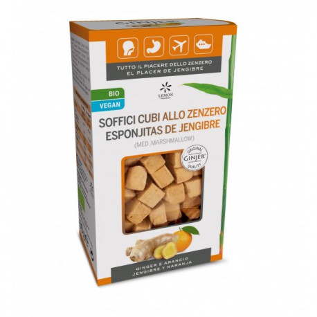 GINJER Esponjitas BIO jengibre 60g