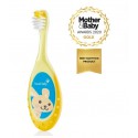 FLOSSBRUSH CEPILLO INFANTIL 0-3 AÑOS COLOR AMARILLO