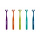 CEPILLO DENTAL DR. BARMAN´S CABEZAL TRIPLE KIDS 0-6 AÑOS MORADO