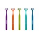 CEPILLO DENTAL DR. BARMAN´S CABEZAL TRIPLE 6-11 AÑOS MORADO