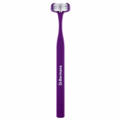 CEPILLO DENTAL DR. BARMAN´S CABEZAL TRIPLE SUPERBRUSH 3  +12 AÑOS MORADO