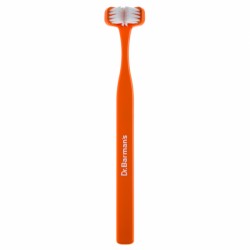 CEPILLO DENTAL DR. BARMAN´S CABEZAL TRIPLE SUPERBRUSH 3 +12 AÑOS NARANJA