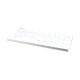 PUREKEYS TECLADO INALÁMBRICO SILICONA MÉDICA - BLANCO