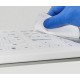 PUREKEYS TECLADO INALÁMBRICO SILICONA MÉDICA - BLANCO