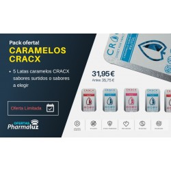 CRACX CARAMELOS XILITOL SABOR CEREZA