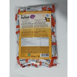 Chicle Xylitol Miradent bolsa 100x2 uds Sabor Frutas