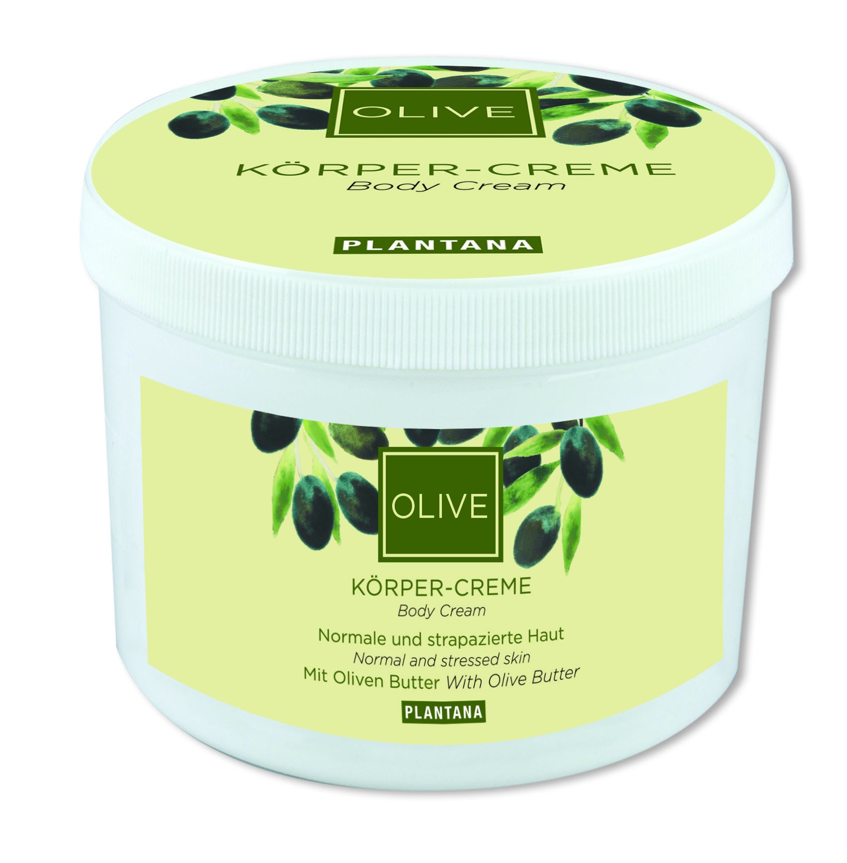 Crema Corporal Plantana OLIVA 500 ml