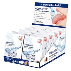 Display AQUAMED Dry Mouth pastillas boca seca