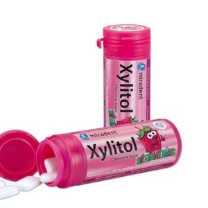 Chicle Xylitol sabor Manzana bote 30 gr