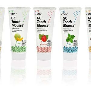 GC Tooth Mousse bote 40 gr 5 uds. sabores surtidos