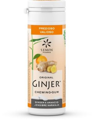 GINJER Chicles  Jengibre-Naranja bote 30 gr