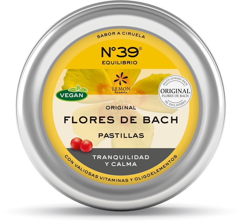 Pastillas Flores de Bach No.39 Ansiedad