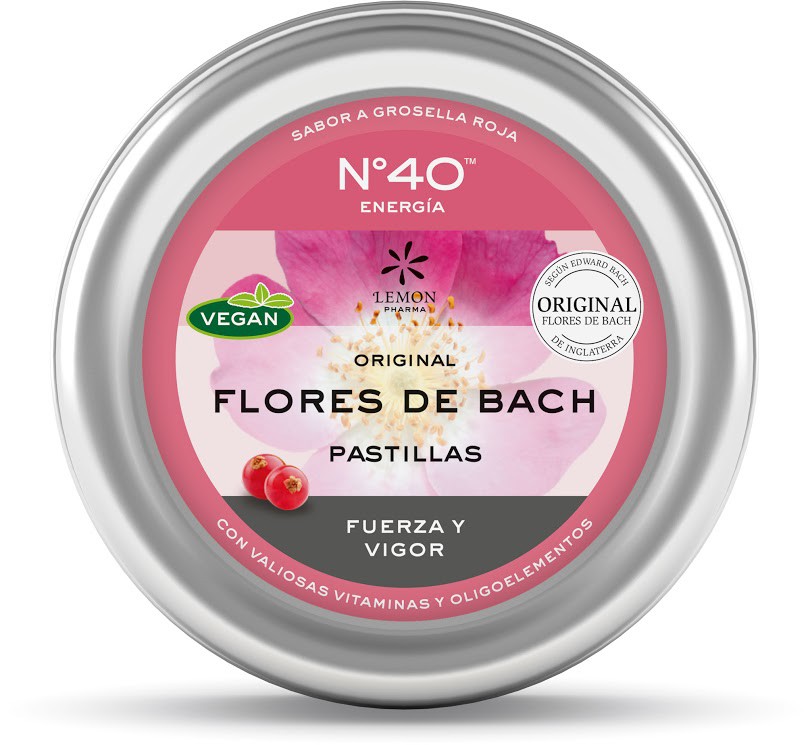 Pastillas Flores de Bach No.40 Energia