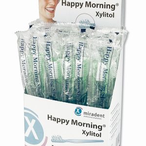 Caja cepillo desechable Happy Morning Xylitol ( 50 uds )
