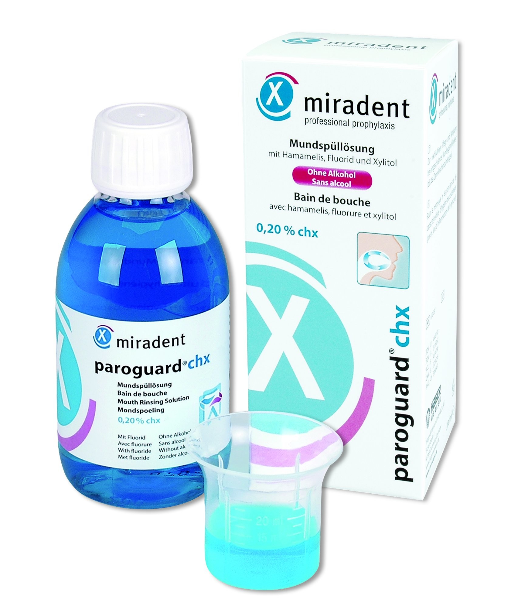 Colutorio con Clorhexidina Paroguard CHX 0,20 %  200ml