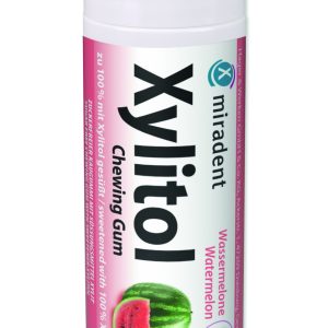 Chicles Xylitol Miradent sabor Sandia bote 30 gr