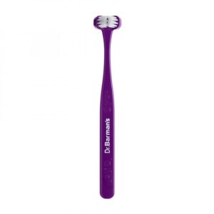 CEPILLO DENTAL DR. BARMAN´S CABEZAL TRIPLE KIDS 0-6 AÑOS MORADO