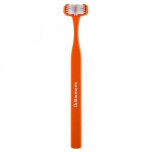 CEPILLO DENTAL DR. BARMAN´S CABEZAL TRIPLE SUPERBRUSH 3 +12 AÑOS NARANJA
