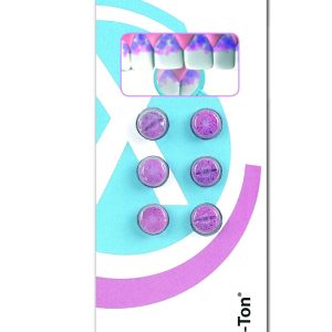 Revelador de placa formato pastillas Mira-2-Ton 6 uds