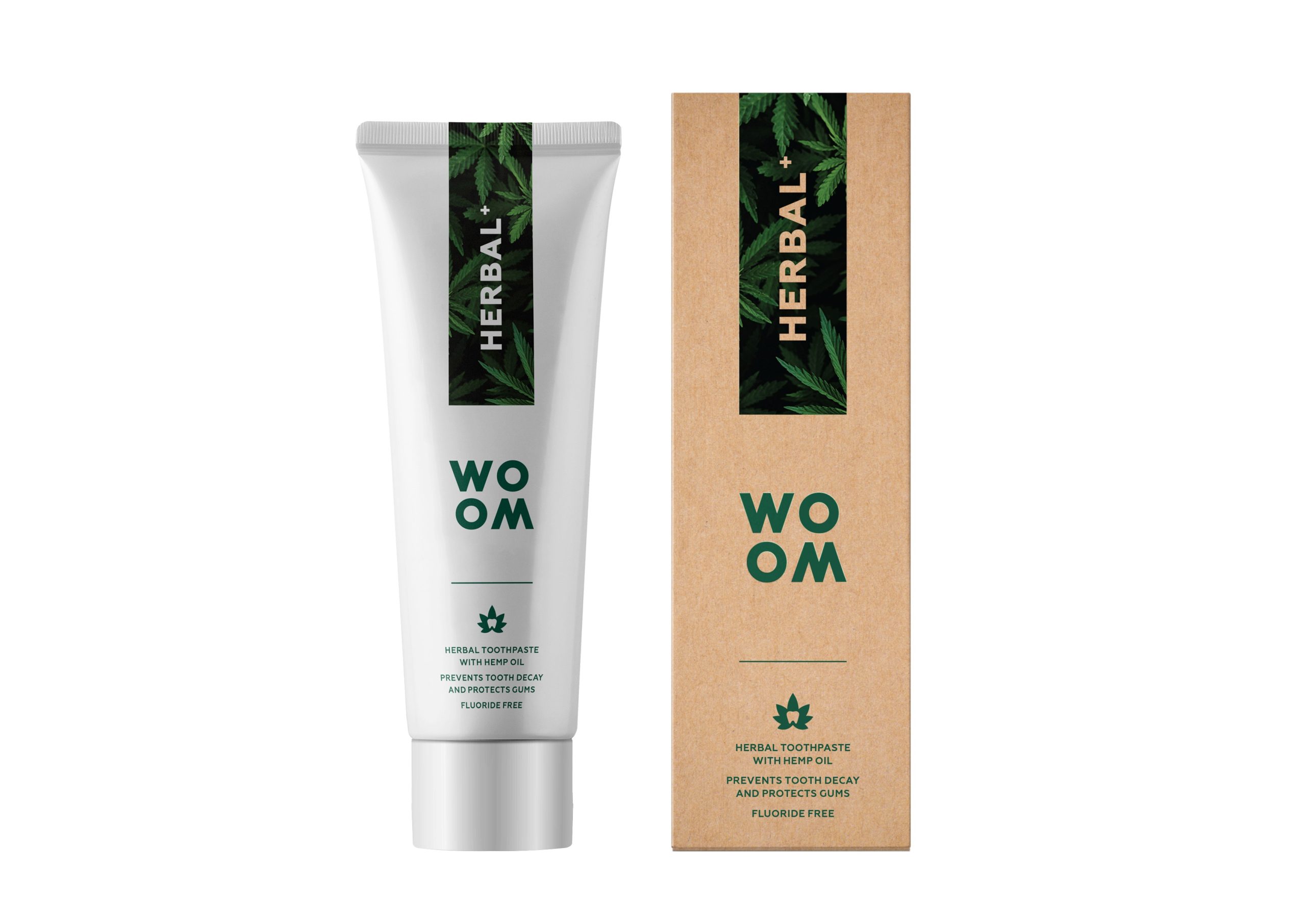 WOOM HERBAL+ PASTA DENTAL 75 ML