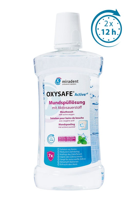 COLUTORIO OXYSAFE ACTIVE +F