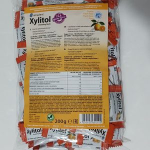 Chicle Xylitol Miradent bolsa 100x2 uds Sabor Frutas